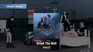 NMIXX  Break The Wall slowed  reverb [upl. by Aimo]