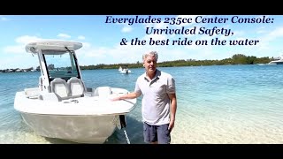 Everglades 235cc Offshore Capable 23 Center Console and the perfect tender for a large yacht [upl. by Aniat]