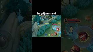 Bro got jump scared mlbb mobilelegends ml argus argusml shorts [upl. by Lexine]