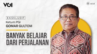 Pdt Gomar Gultom MTh Banyak Belajar dari Perjalanan [upl. by Akalam]