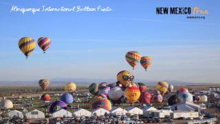 Balloon Fiesta Timelapse [upl. by Kral]