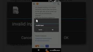 Invalid input problem on mobile phones [upl. by Euginimod]