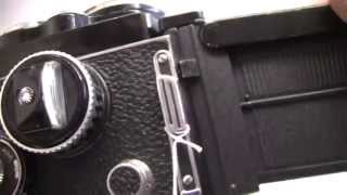 Rolleiflex 28F Type2 Carl Zeiss Planar 80mmf28 [upl. by Malilliw]