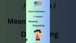 How to Pronounce Noisome in American Accent learnenglish learning [upl. by Atinaj]