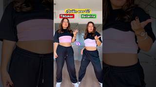 ¿Quién eres tú Tiktoker vs Bailarina 😨🔥 tiktok dúo CHEKATE La Joaqui y Yeri Mua [upl. by Stander97]