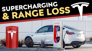 Does Supercharging DESTROY Tesla Battery  Tesla Range Loss [upl. by Anedal898]