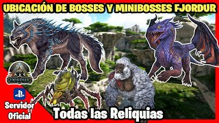 Ubicación de todos los BOSSES y Reliquias en FJORDUR [upl. by God]