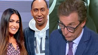 🔴ESPN COWORKER BLASTS STEPHEN A SMITH ALLEGEDLY BEING IN A RELATIONSHIP WITH MOLLY [upl. by Dyann705]