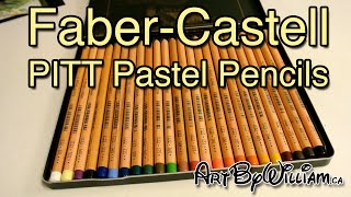 Art By William Faber Castell Pitt Pastel Pencils Review [upl. by Nesila]