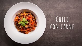 Chili con Carne Rezept  klassisch und lecker [upl. by Jennings]