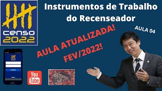 ATUALIZAÇÃO da AULA 04  Instrumentos de trabalho do Recenseador  Conhecimentos Técnicos IBGE 2022 [upl. by Mattias988]