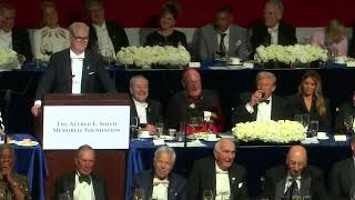 Jim Gaffigans Al Smith Dinner jokes Kamala Harris amp Molly Shannons cameo speech by Donald Trump [upl. by Hiro]