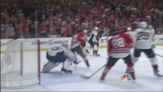 HDPatrick Kane Goal Ties The Game vs Nashville 42410 [upl. by Eniowtna]