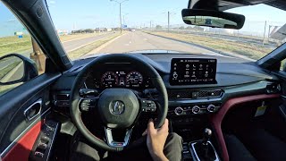 2025 Acura Integra TypeS  POV Test Drive [upl. by Wiedmann]