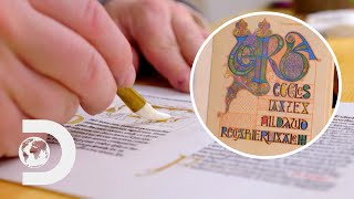 How To Make Illuminated Manuscripts Using Traditional Techniques  History In The Making [upl. by Simeon]