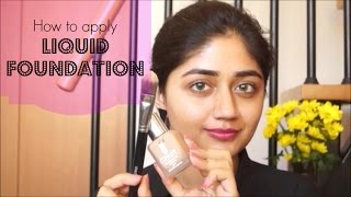 How to apply Liquid Foundation  corallista [upl. by Lebyram]