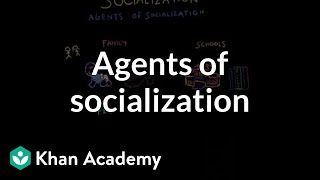 Agents of socialization  Behavior  MCAT  Khan Academy [upl. by Borgeson585]