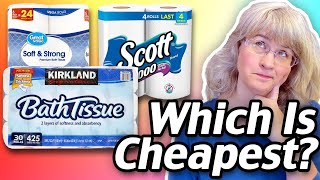 Which Toilet Paper Is The Cheapest in 2023 We Compare Toilet Paper Brands [upl. by Strauss]