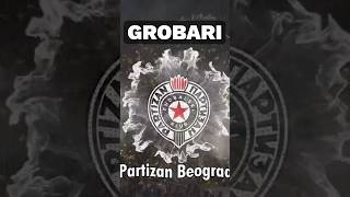 Partizan  Partizan Belgrade  Grobari  Serbia  SAMO JEDNO IME ZNAM 🇷🇸 belgrade partizan fans [upl. by Llenroc]