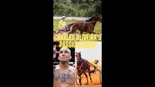 CHARLES OLIVEIRA WINS HARNESS RACE charlesoliveira ufc ufcfighter [upl. by Merrow]