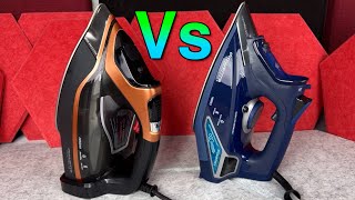 Rowenta Steam Irons Comparison  Steam Force Pro Vs Steam Force Iron [upl. by Madelon]