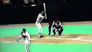 Reggie Jackson Bat Flip Home Run Taking The Mad Hungarian Deep [upl. by Trevah]