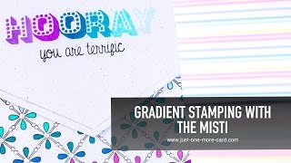 Gradient Stamping with the MISTI [upl. by Ailina]