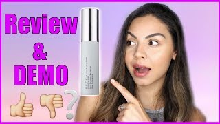 BECCA Velvet Blurring Primer Review First Impressions and Demo  For Oily Skin [upl. by Phelgon625]