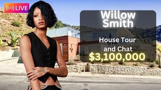 Willow Smith Malibu House Tour amp LIVE Chat w The Real Estate Insider [upl. by Harve552]