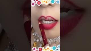 Como pintar labios rojos perfectos  Ideas de maquillaje de labios fáciles de hacer [upl. by Oba993]