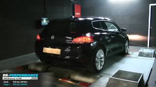 Reprogrammation VW Scirocco 14 TSI 160 par BRPerformance [upl. by Norrie75]