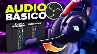 🔊 COMO CONFIGURAR EL AUDIO EN OBS FÁCIL Y SENCILLO CON HEADSET USB  Tutorial microfonoaudifonos [upl. by Oidualc]