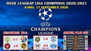 Hasil Liga Champions Tadi Malam  Ferencvaros VS Dinamo Zagreb 3rd Qualifying Round UCL 20202021 [upl. by Netty]