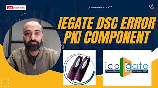 ICEGATE PKI not found resolve  No PKI applet found [upl. by Jackie]