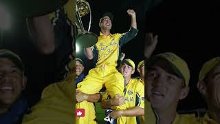 australia won constantly 2003 and 2007 icc 5050 world cup under the captaincy of Ricky ponting [upl. by Oswal833]