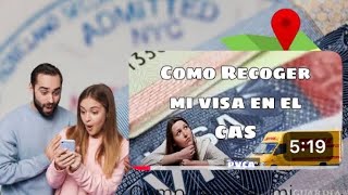 COMO RECOGER MI VISA EN EL CAS  2 PARTE [upl. by Tnecnivleahcim103]