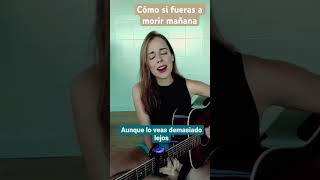 Cover de Como si fueras a morir mañana de Leiva por Clara cover guitarra leiva [upl. by Severen]