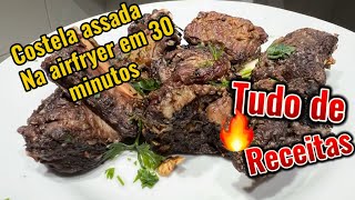 Costela assada na airfryer em 30 minutos [upl. by Ava]