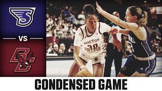 Stonehill vs Boston College Condensed Game  202323 ACC Womens Basketball [upl. by Nylrahs]