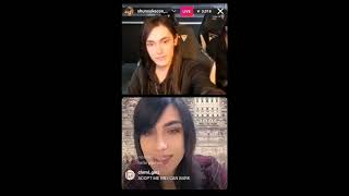 ShunampAriderion Insta live ft KniteampHakken hakken knite shunsuke ariderion cosplayer cosplay [upl. by Lucine]