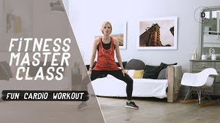 Fun Cardio Workout 20 min  Fitness Master Class [upl. by Eiten234]