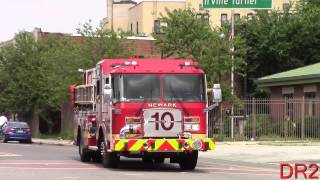 Newark Fire Department Engine 10 Responding 62515 [upl. by O'Rourke687]