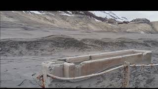 Barrage de Tignes vidange  26 mars 2024 [upl. by Ellenig602]