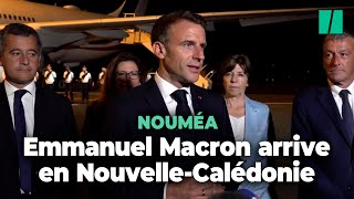 Emmanuel Macron en NouvelleCalédonie après les trois référendums sur l’indépendance [upl. by Olen919]