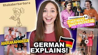 German Reacts to the VIRAL “Barbaras Rhubarb Bar” Song  Feli from Germany [upl. by Mukerji]