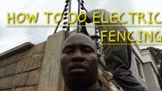 How to do ELECTRIC FENCING [upl. by Edelstein]