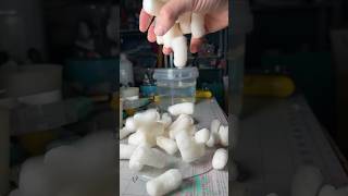 Biodegradable Packing Peanut Slime 🥜 [upl. by Ahseina]