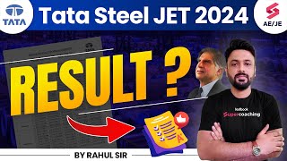 Tata Steel JET Result 2024  Tata Steel JET Result kab aayega Tata Steel JET Expected Cut Off [upl. by Aneej]