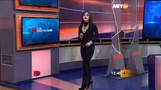 Fannia Lozano Corte y Regresamos Las Noticias Monterrey 29Ene2014 Full HD [upl. by Strade563]