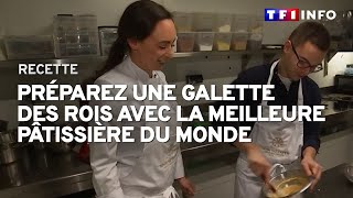 La meilleure pâtissière du monde Nina Métayer nous donne sa recette de galette des Rois [upl. by Meerak]